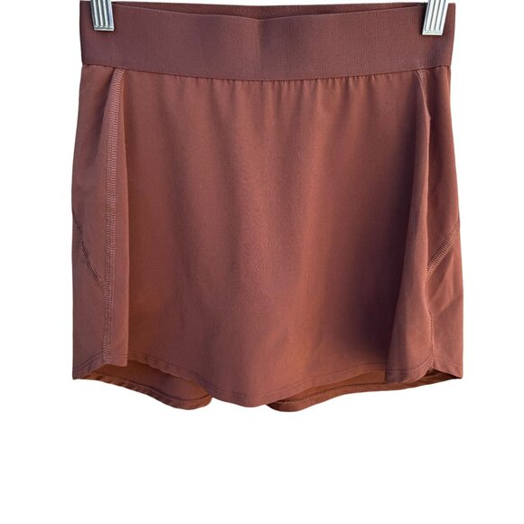 TnAction Aritzia Womens Activewear Brown Workout Stretch Gym Athletic Skort XS - Picture 3 of 6